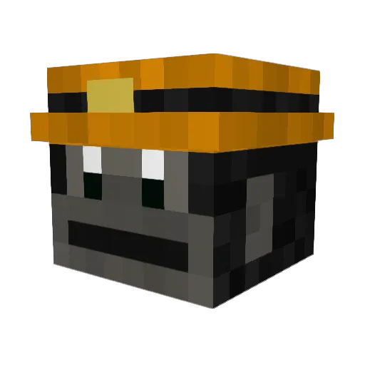 dannyboytoe Minecraft avatar head, 3D render