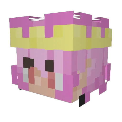 dannybub8 Minecraft avatar head, 3D render