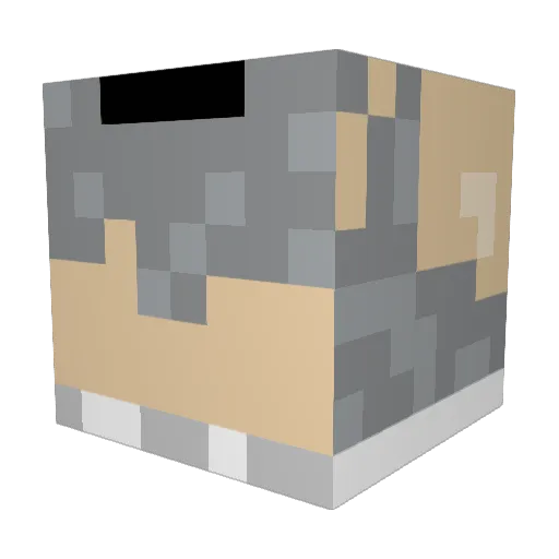 dannydavit0 Minecraft avatar head, 3D render