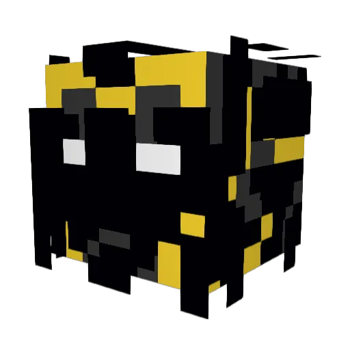 dannylau Minecraft avatar head, 3D render