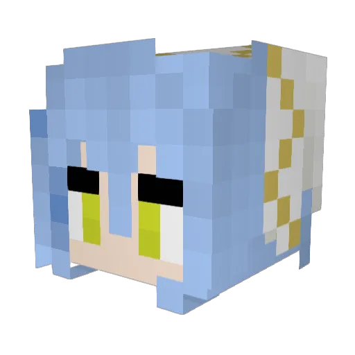 dans4170 Minecraft avatar head, 3D render