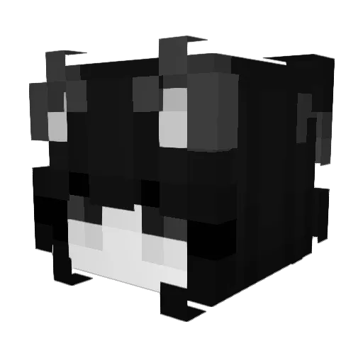 dantagamerx80 Minecraft avatar head, 3D render