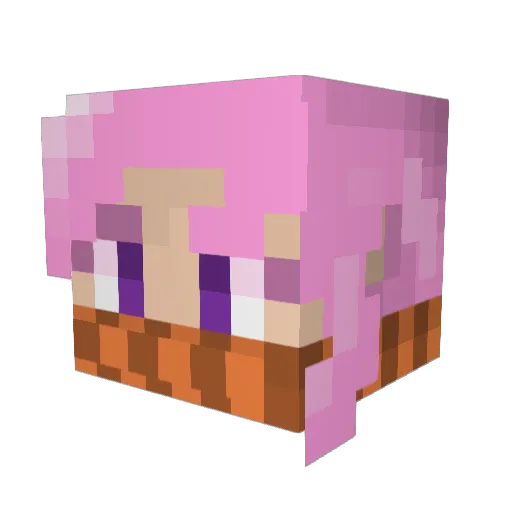 dante_nl Minecraft avatar head, 3D render
