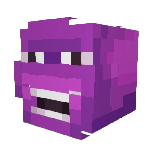 dantesitooo_ Minecraft avatar head, 3D render