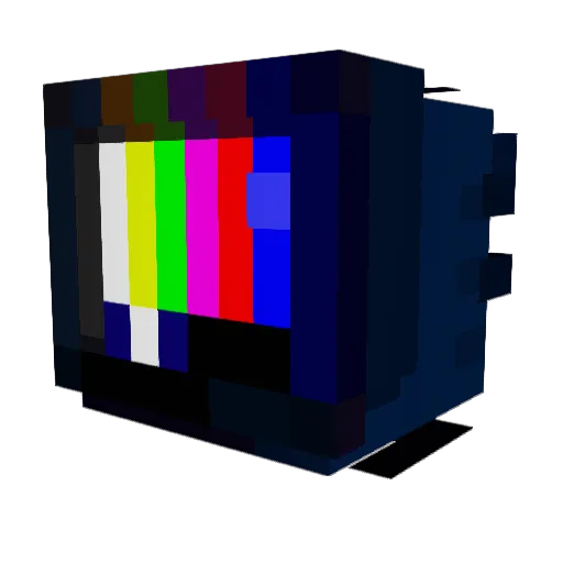 dantetoc Minecraft avatar head, 3D render