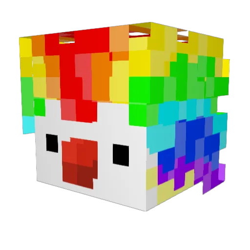 danthedog26 Minecraft avatar head, 3D render