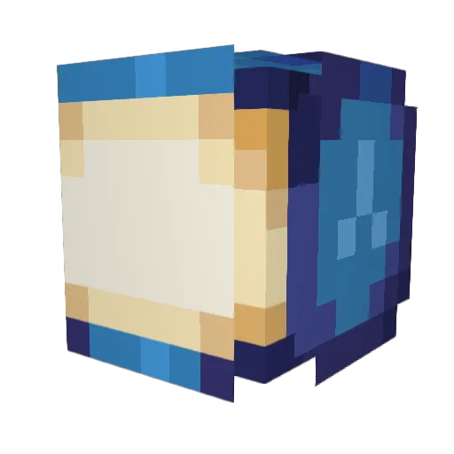 danusopium Minecraft avatar head, 3D render