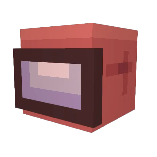 danwik Minecraft avatar head, 3D render