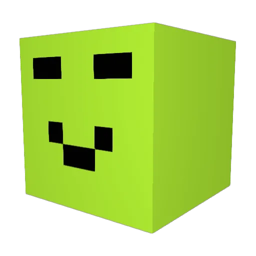 danwoo1226 Minecraft avatar head, 3D render