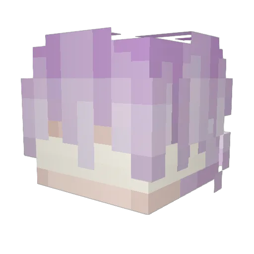 danya324 Minecraft avatar head, 3D render