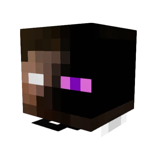 danytara Minecraft avatar head, 3D render