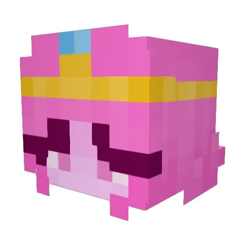 dao323 Minecraft avatar head, 3D render