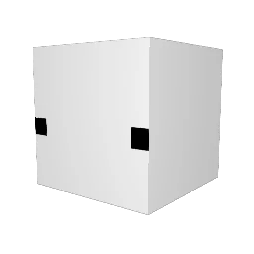 daon6605 Minecraft avatar head, 3D render