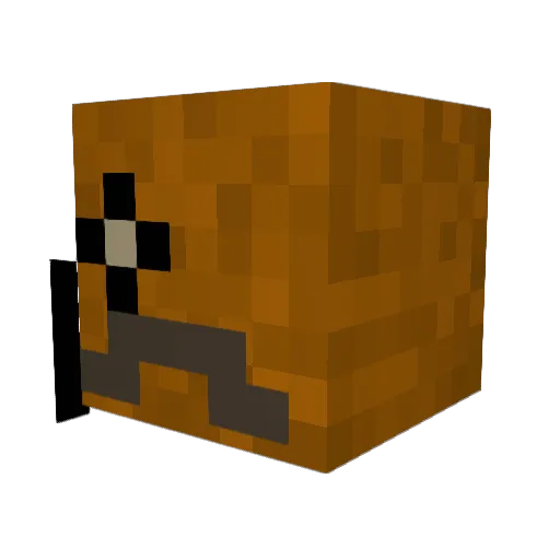 dapperpotato42 Minecraft avatar head, 3D render