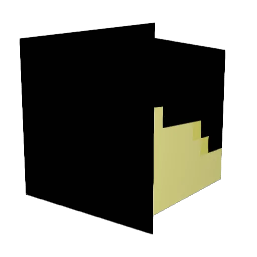dar_B Minecraft avatar head, 3D render