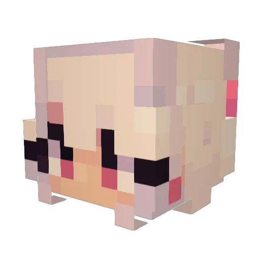 daradoo7 Minecraft avatar head, 3D render