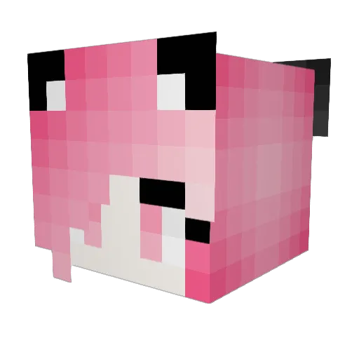 darcybe22 Minecraft avatar head, 3D render