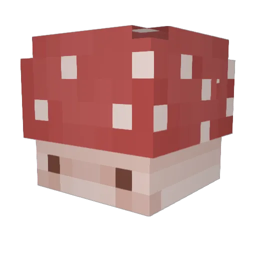 darcythewitch Minecraft avatar head, 3D render