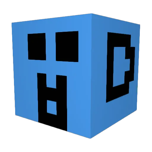 dareal_red Minecraft avatar head, 3D render