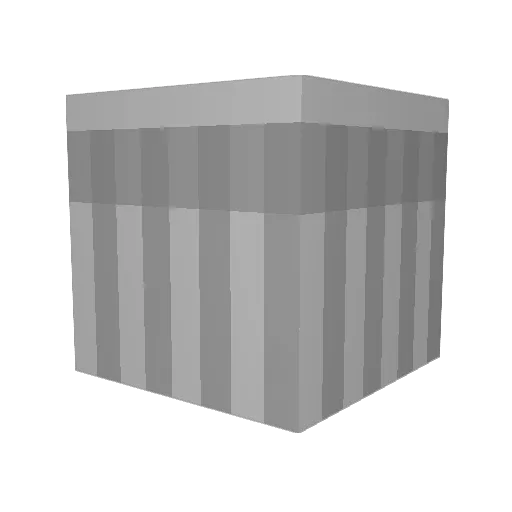 daredracer Minecraft avatar head, 3D render