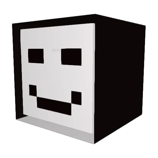 dareee Minecraft avatar head, 3D render