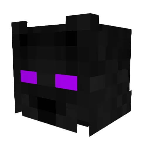 dariexe Minecraft avatar head, 3D render