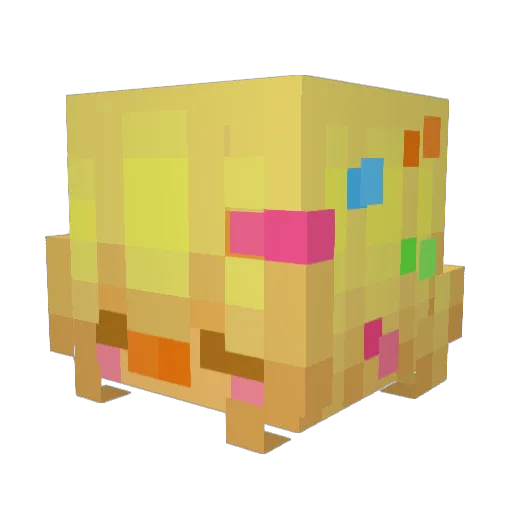 darii77 Minecraft avatar head, 3D render