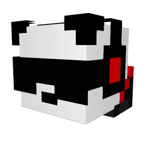 daring328 Minecraft avatar head, 3D render