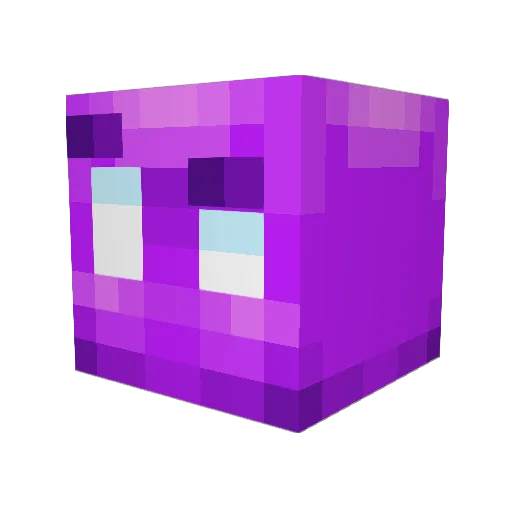 dario_the_moron Minecraft avatar head, 3D render