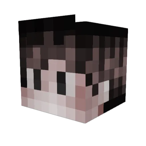 darkLEGEND__ Minecraft avatar head, 3D render
