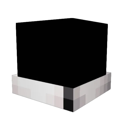 dark_side_blade Minecraft avatar head, 3D render