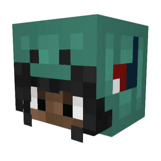 dark_star45 Minecraft avatar head, 3D render