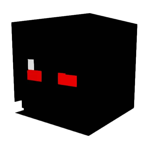 darkafe Minecraft avatar head, 3D render