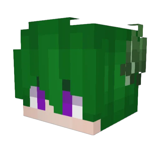 darkalex232 Minecraft avatar head, 3D render