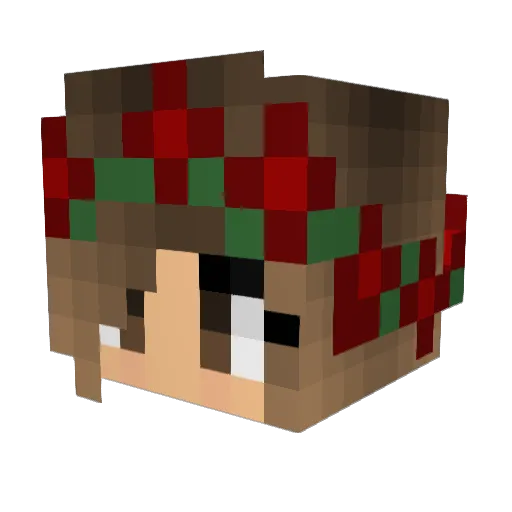 darkangel2002 Minecraft avatar head, 3D render