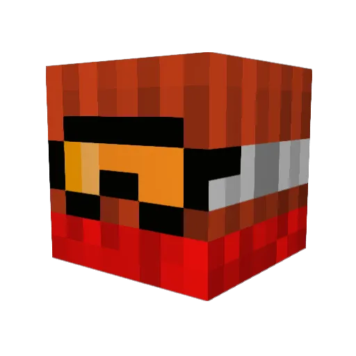 darkassasin360 Minecraft avatar head, 3D render