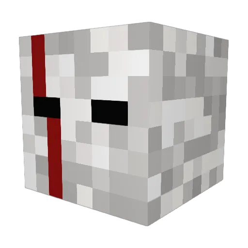 darkassassin2008 Minecraft avatar head, 3D render