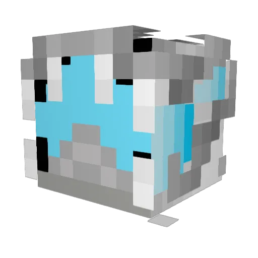 darkbeastform2 Minecraft avatar head, 3D render