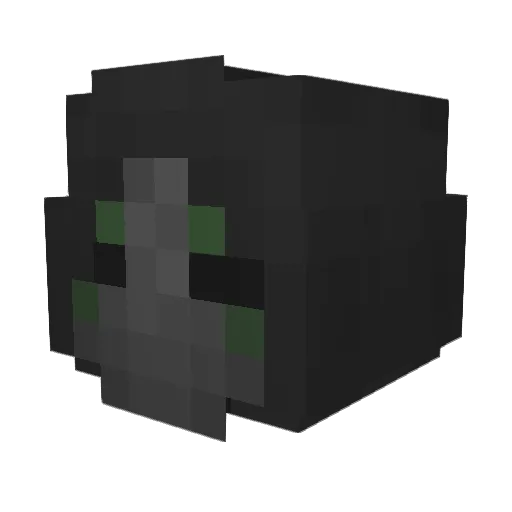 darkboss10 Minecraft avatar head, 3D render