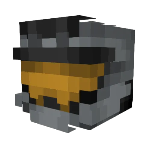 darkbreaker1712 Minecraft avatar head, 3D render