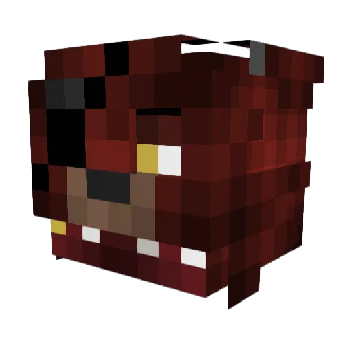 darkcesar01 Minecraft avatar head, 3D render