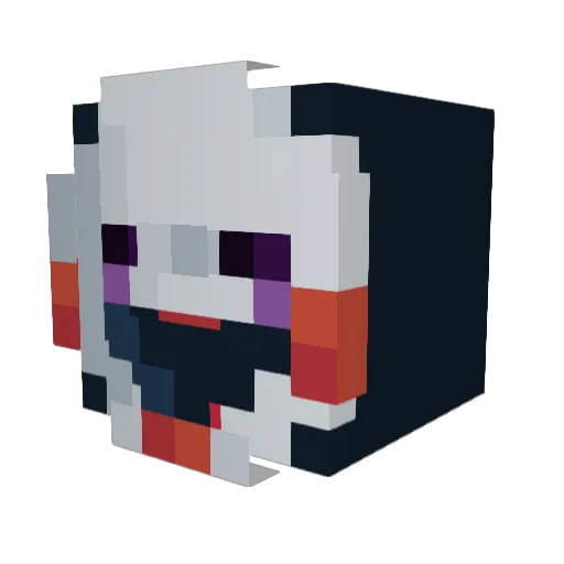 darkchaos229 Minecraft avatar head, 3D render