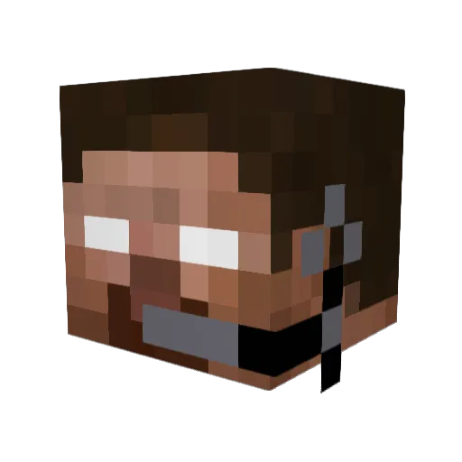 darkdoc98 Minecraft avatar head, 3D render