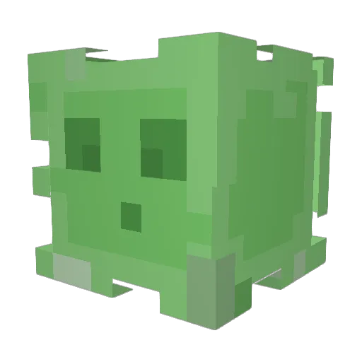 darked_slash Minecraft avatar head, 3D render