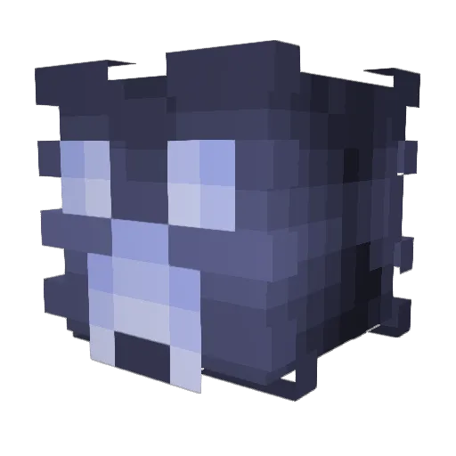darkeye989 Minecraft avatar head, 3D render