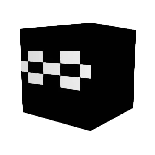 darkflame134 Minecraft avatar head, 3D render