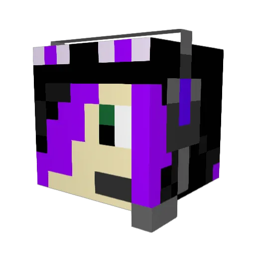 darkillusions10 Minecraft avatar head, 3D render