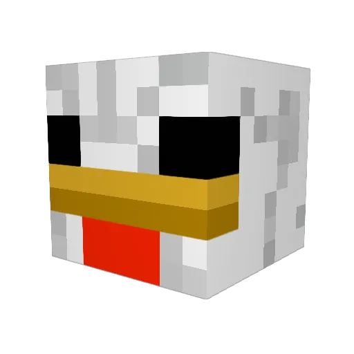 darklazer19 Minecraft avatar head, 3D render