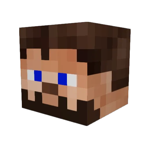 darklord1066 Minecraft avatar head, 3D render