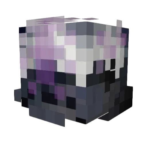 darklordgills Minecraft avatar head, 3D render